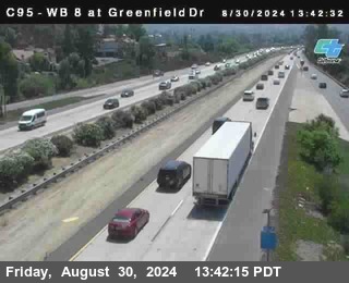 WB 8 at Greenfield Street