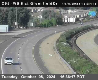 WB 8 at Greenfield Street