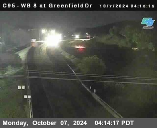 WB 8 at Greenfield Street