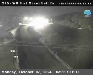 WB 8 at Greenfield Street