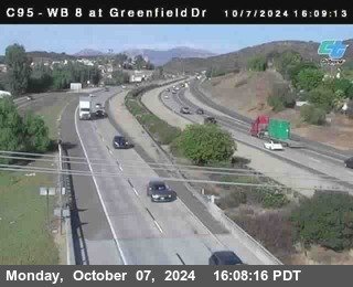 WB 8 at Greenfield Street