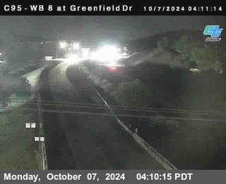 WB 8 at Greenfield Street