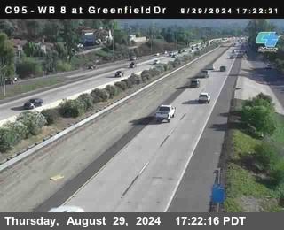 WB 8 at Greenfield Street