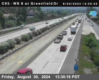 WB 8 at Greenfield Street