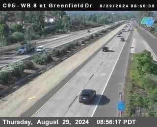 WB 8 at Greenfield Street