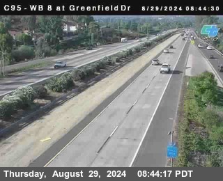 WB 8 at Greenfield Street