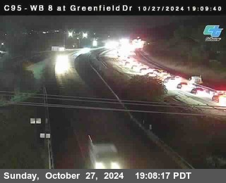 WB 8 at Greenfield Street