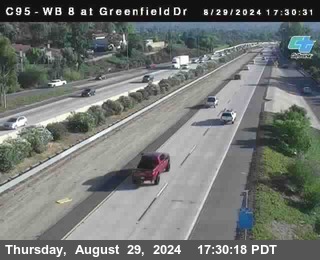 WB 8 at Greenfield Street