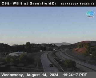 WB 8 at Greenfield Street