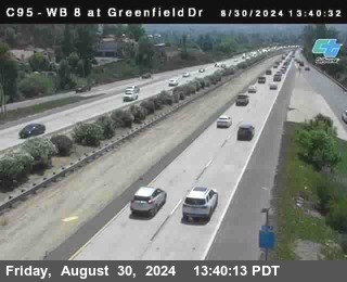 WB 8 at Greenfield Street