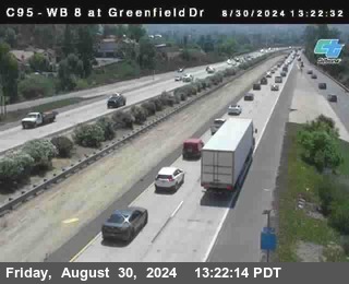 WB 8 at Greenfield Street