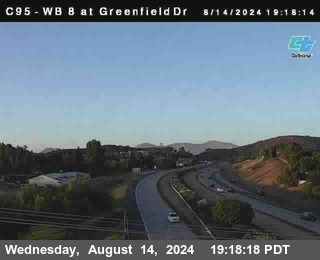 WB 8 at Greenfield Street