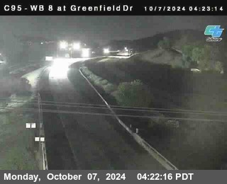 WB 8 at Greenfield Street