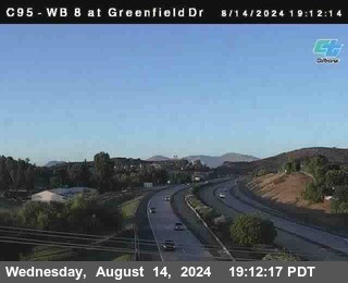 WB 8 at Greenfield Street