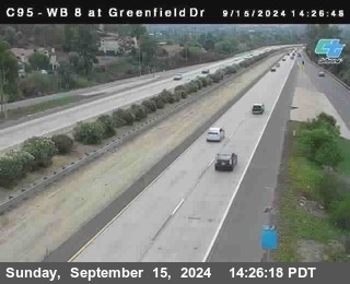 WB 8 at Greenfield Street