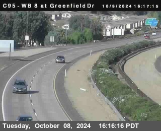 WB 8 at Greenfield Street