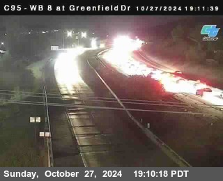 WB 8 at Greenfield Street