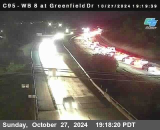 WB 8 at Greenfield Street