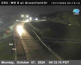 WB 8 at Greenfield Street