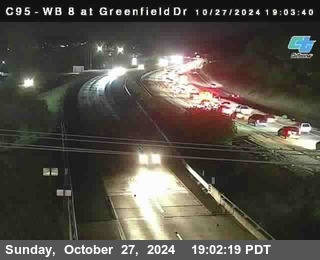 WB 8 at Greenfield Street