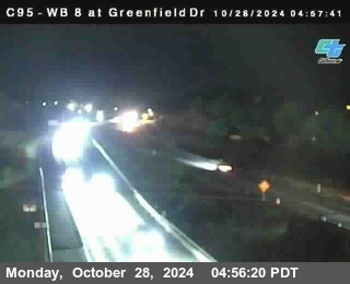 WB 8 at Greenfield Street