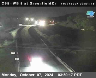 WB 8 at Greenfield Street