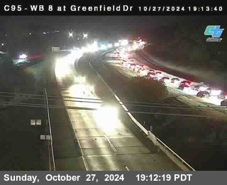 WB 8 at Greenfield Street