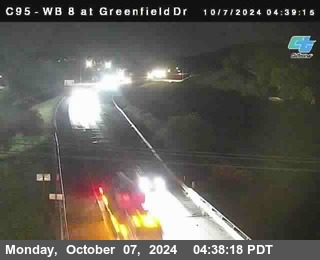 WB 8 at Greenfield Street