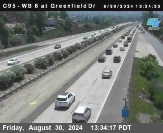 WB 8 at Greenfield Street