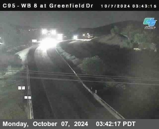 WB 8 at Greenfield Street