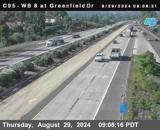 WB 8 at Greenfield Street