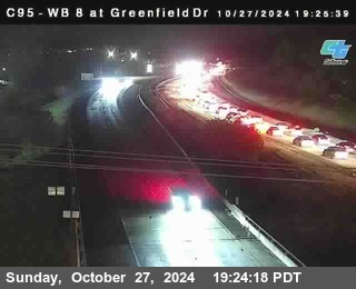 WB 8 at Greenfield Street