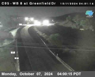 WB 8 at Greenfield Street