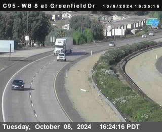 WB 8 at Greenfield Street