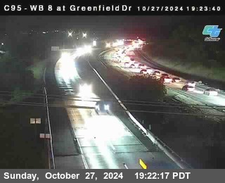 WB 8 at Greenfield Street