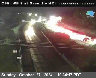 WB 8 at Greenfield Street