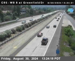 WB 8 at Greenfield Street