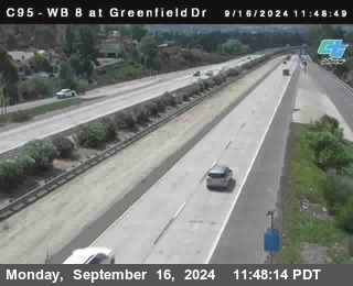 WB 8 at Greenfield Street