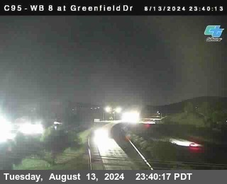 WB 8 at Greenfield Street