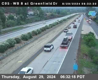 WB 8 at Greenfield Street