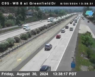 WB 8 at Greenfield Street