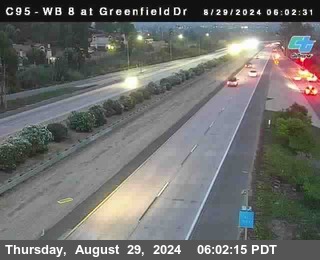 WB 8 at Greenfield Street