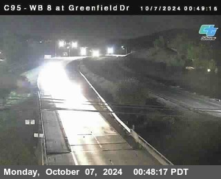 WB 8 at Greenfield Street