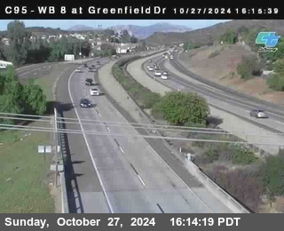 WB 8 at Greenfield Street