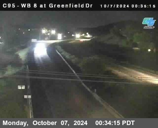 WB 8 at Greenfield Street