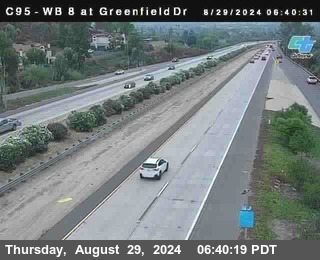 WB 8 at Greenfield Street