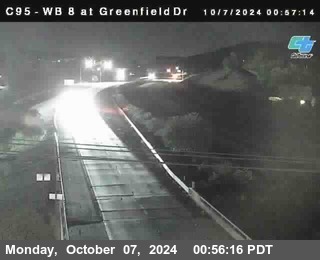 WB 8 at Greenfield Street