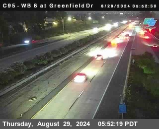 WB 8 at Greenfield Street