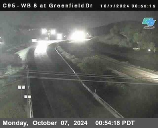 WB 8 at Greenfield Street