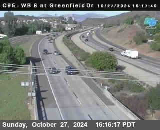 WB 8 at Greenfield Street